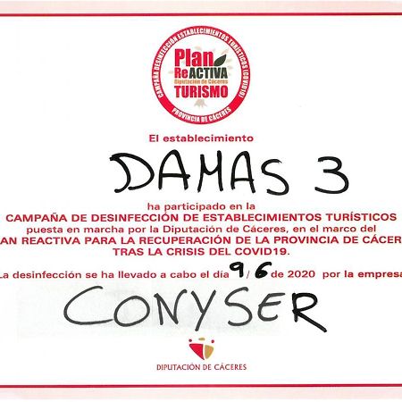 Damas 3 Apartment Caceres Bagian luar foto